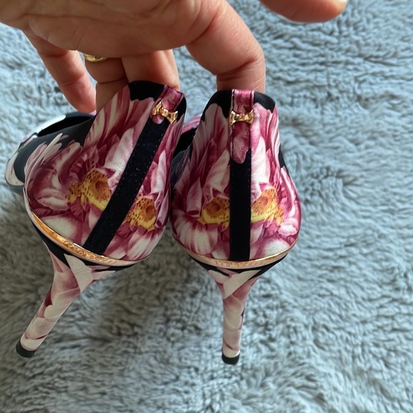 ted baker floral pumps heels - Picture 13 of 14